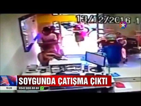 Aksiyon filmlerinde bile görülemeyecek Polis Hırsız çatışması