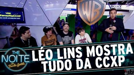 Léo Lins mostra as nerdices da Comic Con Experience