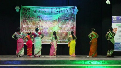 Rourkela College (evening college) girls dance on Prayer song