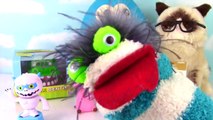 Wacky CHATTERING TEETH Wednesday! Play-Doh Surprise Egg | Crocodile Dentist | Fun Blind Bags