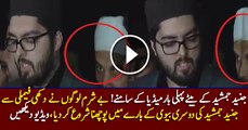 Junaid Jamshed Son's first media talk
