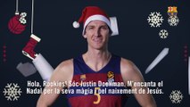 Barça Rookie, celebra el Nadal amb Dorsey, Navarro, Rice ... i tot l’equip!