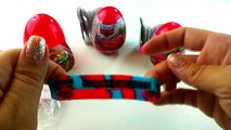 Pixar Cars 2 Surprise Eggs Unboxing - Eggs and Toys TV