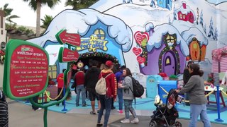 Grinchmas Whobilation area tour during Christmas season 2016 at Universal Studios Hollywood