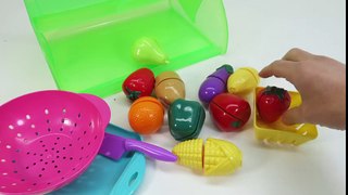 Kitchen Toys for Children Cutting Toy Fruits and Vegetables Cutting Toys Videos.