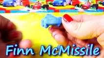 Cars 2 Stamps Play Doh Molds Lightning McQueen Mater Francesco Luigi Guido Disney Pixar Cars Toys