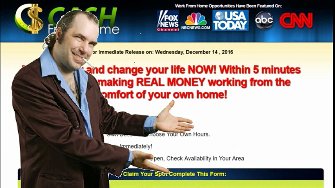The Cash From Home Scam