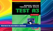 Hardcover ASE Test Preparation-A3, Manual Drive Trains and Axles (4th Ed.) Kindle eBooks