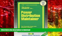 Pre Order Power Distribution Maintainer(Passbooks) (Career Examination Passbooks)