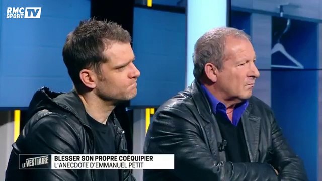 Vestiaire - Le bouillant Bastia-Monaco où Manu Petit a blessé volontairement un joueur bastiais ... qui l'avait menacé