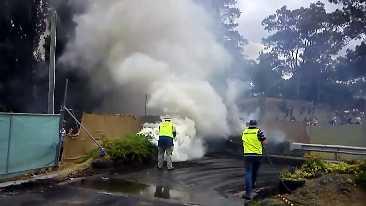 Un petit burn qui fini en feu de voiture... Raté