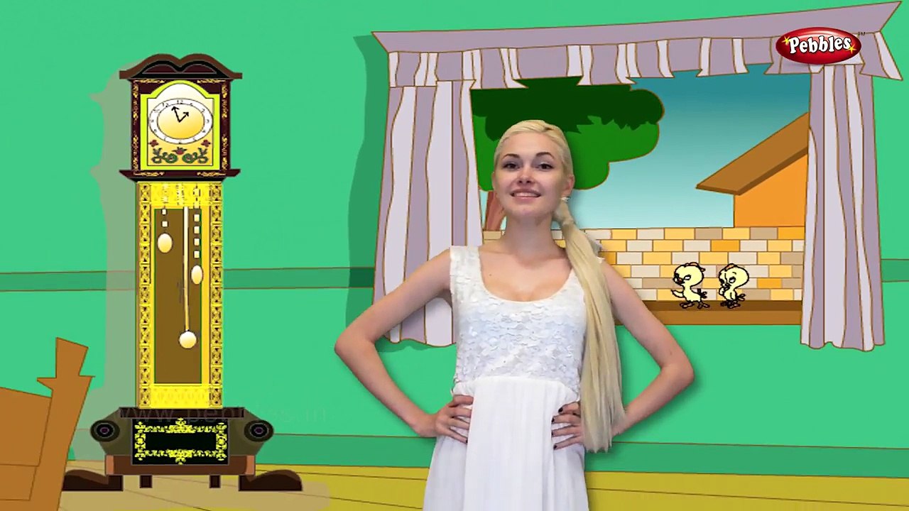 Hickory Dickory Dock Rhyme With Actions | Nursery Rhymes For Kids With Lyrics | Action Songs