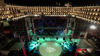 Espagne: fête universitaire de fin d'année à Salamanque