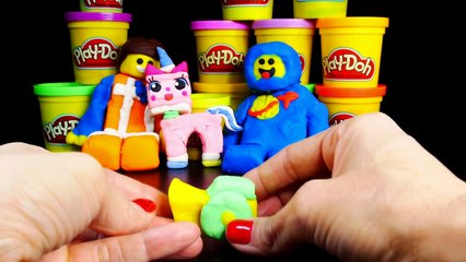 Play Doh The Lego Movie Snail Emmet How to make PlayDough Character Tutorial by Disney Cars Toy Club