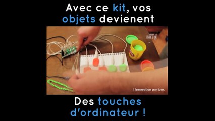 Créez des touches d'ordinateur avec vos objets de tous les jours !