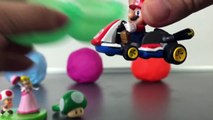 [PlayDoh Collection] Play Doh Surprise Eggs with Super Mario, Bowser, Princess Peach and Toad FULL *
