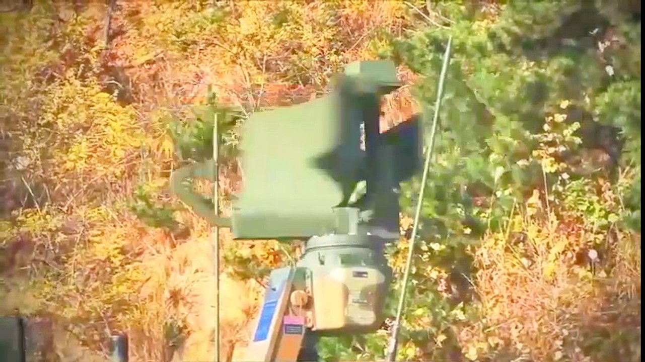 ROK Army - K-30 Biho 30mm   Missiles Anti-Aircraft Armoured Vehicles Live Firing [480p]