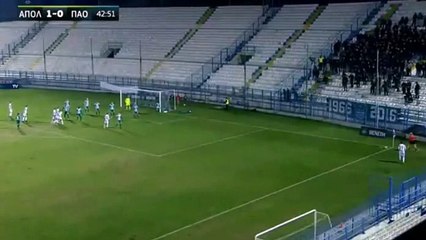 Siatravanis S. - GOAL - Smyrnis 2-0	Panathinaikos 15.12.2016