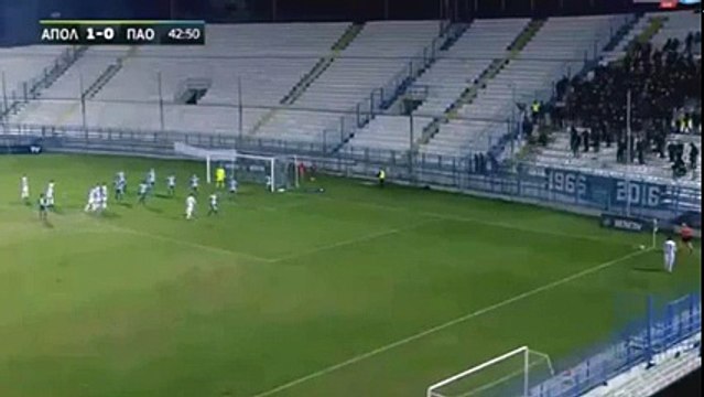 Siatravanis Amazing Second Goal - Smyrnis vs Panathinaikos 2-0 15-12-2016