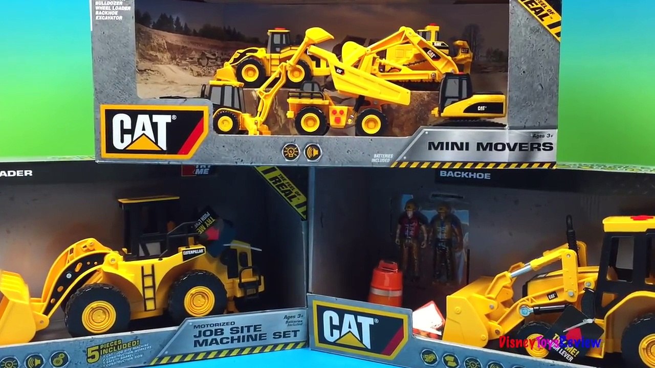 cat backhoe loader toy