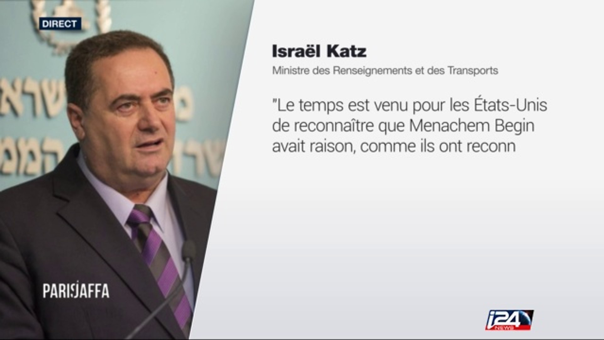 Plateau du Golan : Israël veut faire reconnaître sa souveraineté