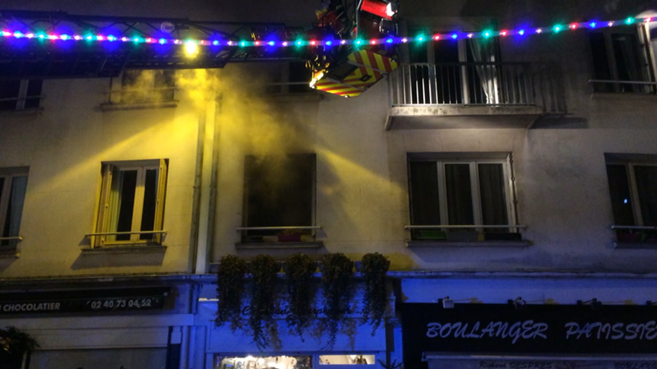 Incendie dans la rue Copernic