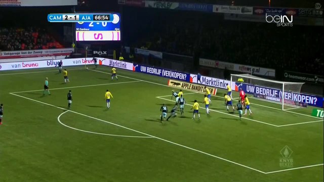 Pelle Clement Goal HD - Cambuur 2-1	Ajax 15.12.2016 KNVB Beker
