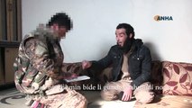 An ISIS terrorist surrendered to the YPG fighters near Raqqa