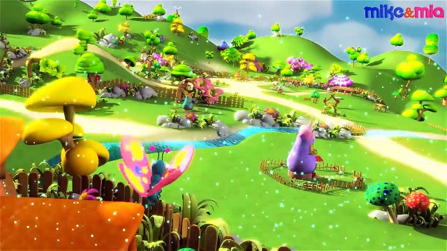 Once I caught a Fish Alive | Number Song | Learn 12345 | Children Nursery Rhymes by Mike and Mia