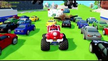 #Nursery Rhymes Songs for kids / FUNNY SPIDERMAN & LIGHTNING MCQUEEN CARS COLORS FUN HULK