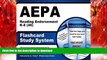 Hardcover AEPA Reading Endorsement K-8 (46) Flashcard Study System: AEPA Test Practice Questions