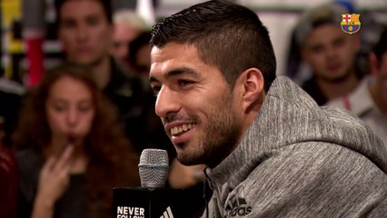 Overjoyed Luis Suárez: “I am where I want to be”