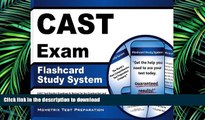 Pre Order CAST Exam Flashcard Study System: CAST Test Practice Questions   Review for the