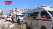 خروج آلاف المدنيين من الأحياء المحاصرة في حلب