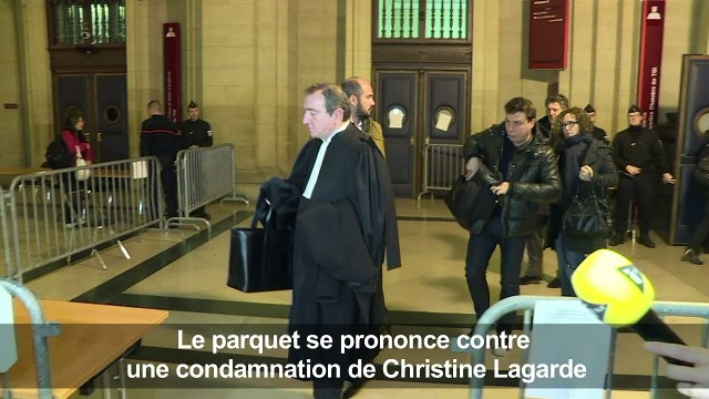 Procès Lagarde: relaxe requise pour la patronne du FMI