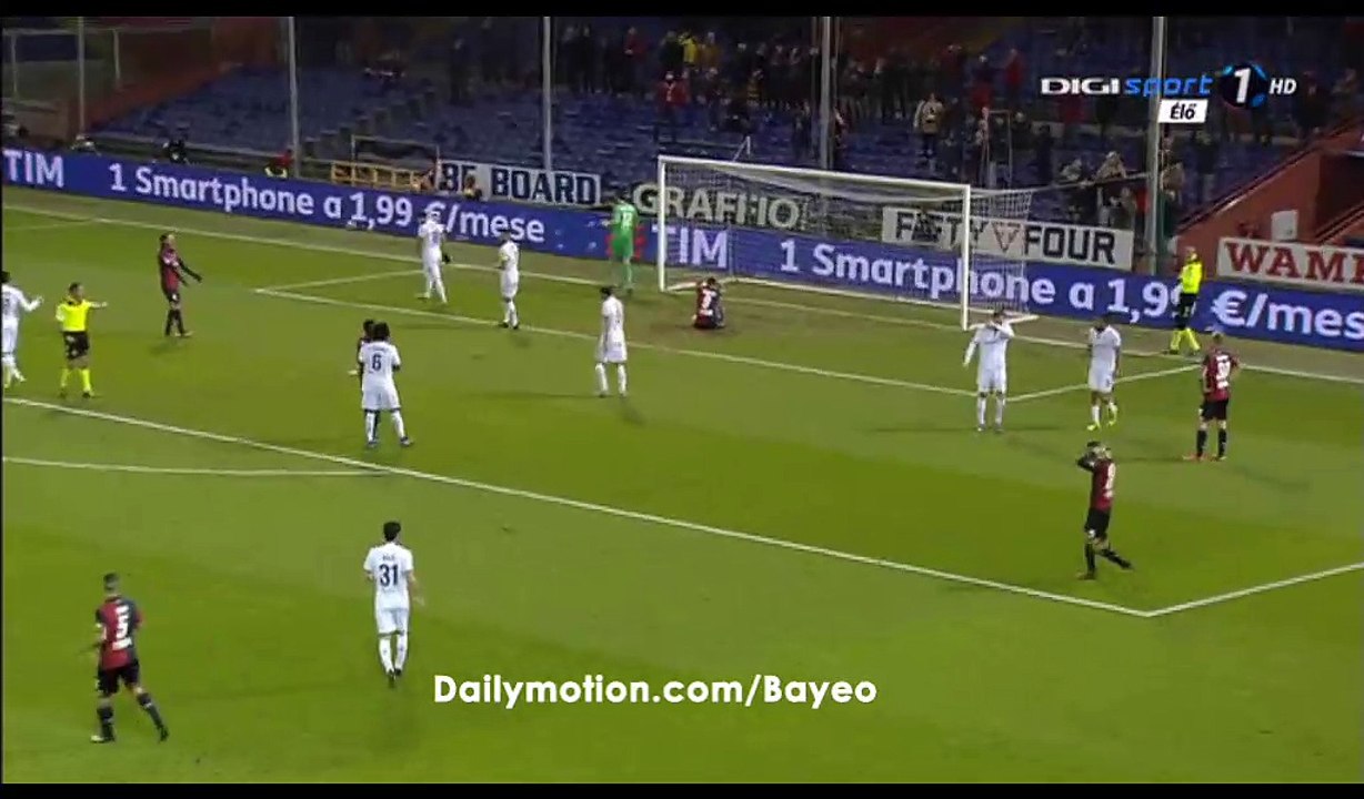 1st Half HD - Genoa 1-0 Fiorentina - 15.12.2016 All Goals & Highlights