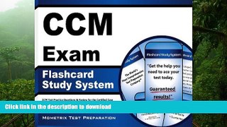 Hardcover CCM Exam Flashcard Study System: CCM Test Practice Questions   Review for the Certified