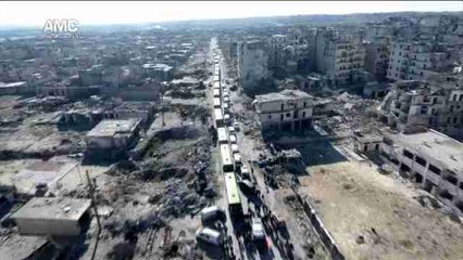 Comienza la evacuación de Alepo y Al Asad celebra la "liberación" de la ciudad