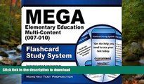 Pre Order MEGA Elementary Education Multi-Content (007-010) Flashcard Study System: MEGA Test