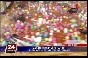 Congreso: se utilizaron más de 9 mil soles en la compra de turrones