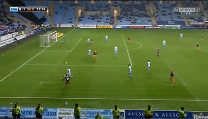 Billy Sharp Goal HD - Coventry	0-1	Sheffield Utd 15.12.2016