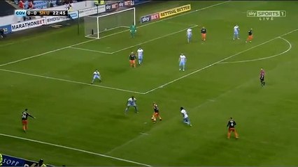 Billy Sharp GOAAL - Coventry 0-1 Sheffield Utd 15.12.2016