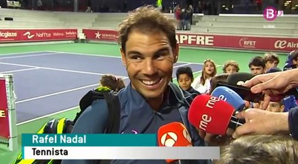 Rafa Nadal&Marc López / Doubles QF / Spanish Championships 2016 (+Interview)