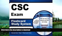 Hardcover CSC Exam Flashcard Study System: CSC Test Practice Questions   Review for the Cardiac