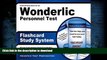 Pre Order Flashcard Study System for the Wonderlic Personnel Test: WPT Exam Practice Questions