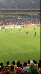 Manchester City's Gabriel Jesus Gets Tackled By Intruder!