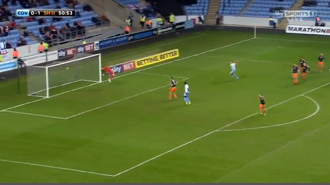 Daniel Agyei Goal HD - Coventry	1-1	Sheffield Utd 15.12.2016