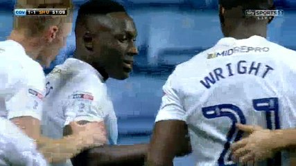 Daniel Agyei Amazing Goal - Coventry City 1-1 Sheffield United FC (15/12/2016)