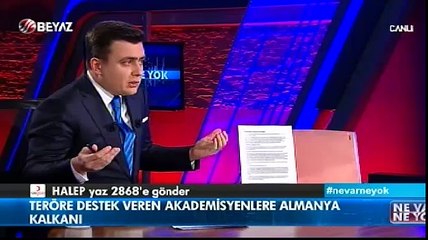Osman Gökçek: Teröre destek veren akademisyenlere Almanya kalkanı