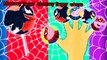 Pig Spider vs Venom Finger Family Lollipop Nursery Rhymes Lyrics / Kids Rhymes Collection